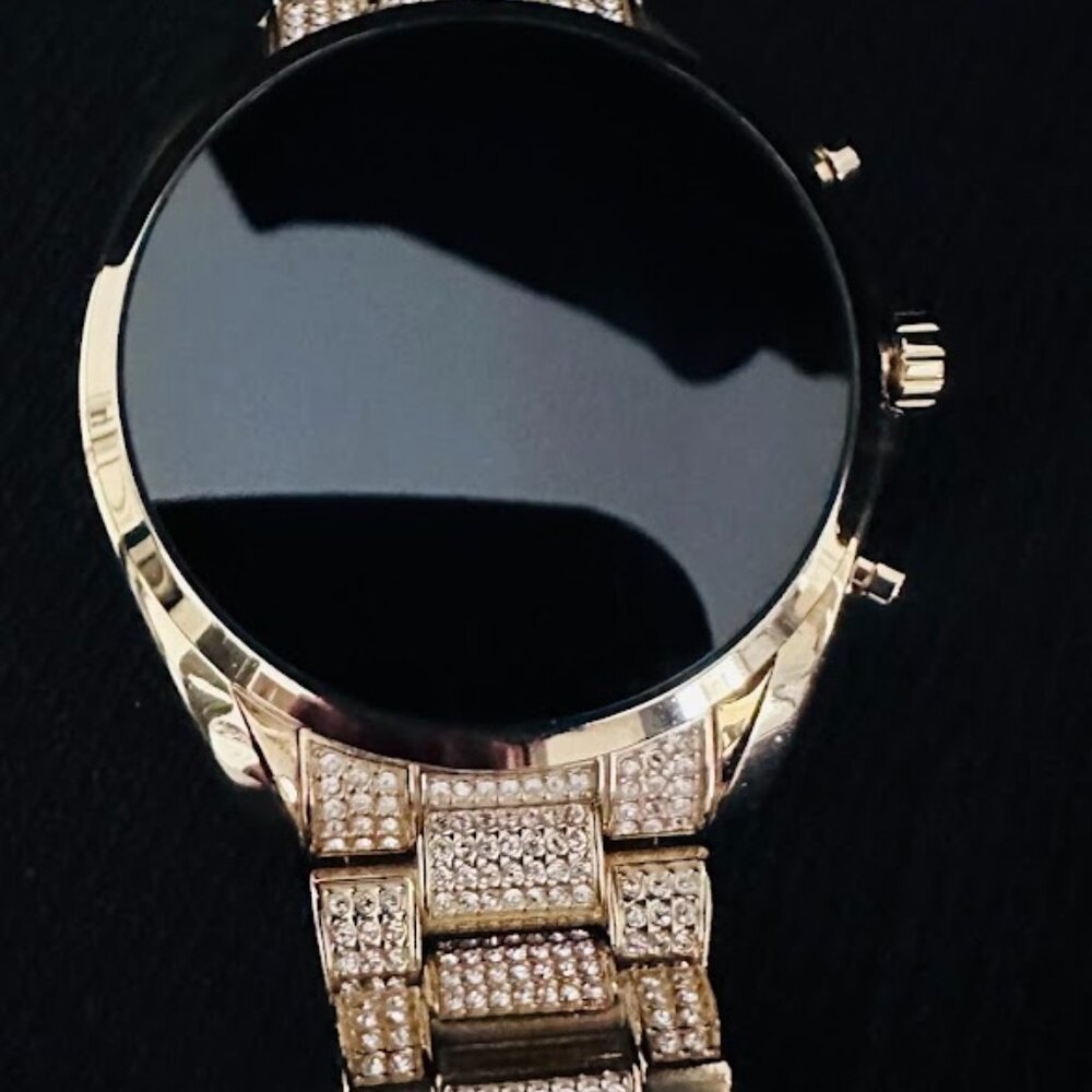 Michael Kors Gold with crystals Smart watch